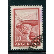ARGENTINA 1969 GJ 1498 PE 890A EL RARO VARIEDAD FIL. RA U$ 60